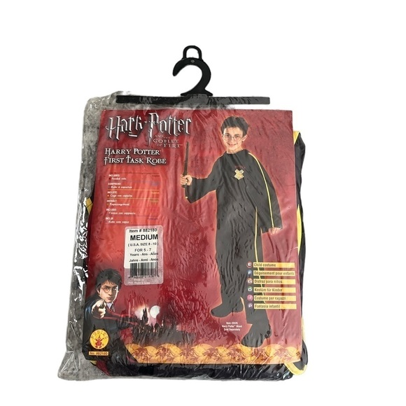 New Harry Potter Robe Halloween Costume Medium 8-10 - Picture 1 of 2